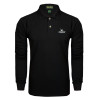 Thumbnail image for  Black Long Sleeve Polo