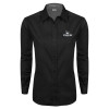 Thumbnail image for  Womens Black Twill Button Down Long Sleeve 