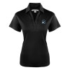 Thumbnail image for  Womens Black Performance Fine Jacquard Polo