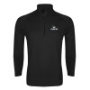 Thumbnail image for  Sport Tek Black Sport Wick Stretch 1/2 Zip Pullover