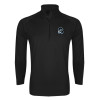 Thumbnail image for  Sport Tek Black Sport Wick Stretch 1/2 Zip Pullover