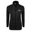 Thumbnail image for  Womens Black Heather Fleece Jacket