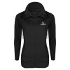 Thumbnail image for  Womens Black Sport Wick Stretch Full Zip Jacket