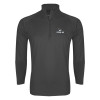 Thumbnail image for  Sport Tek Charcoal Sport Wick Stretch 1/2 Zip Pullover