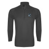 Thumbnail image for  Sport Tek Charcoal Sport Wick Stretch 1/2 Zip Pullover