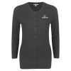 Thumbnail image for  Womens Charcoal Cardigan Sweater