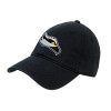 Thumbnail image for  Black Unstructured Adjustable Low Profile Hat
