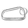 Thumbnail image for  Silver Carabiner with Split Ring