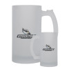 Thumbnail image for  Full Color Decorative Frosted Glass Mug 16oz