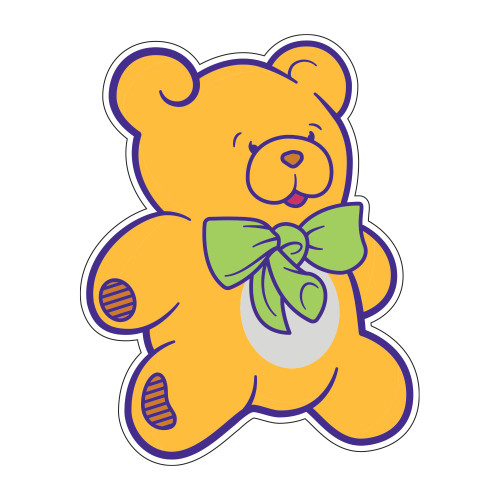  Medium Decal - CDC Bear