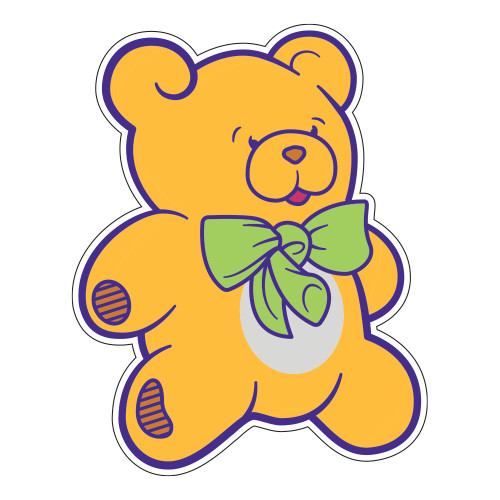  Large Decal - CDC Bear