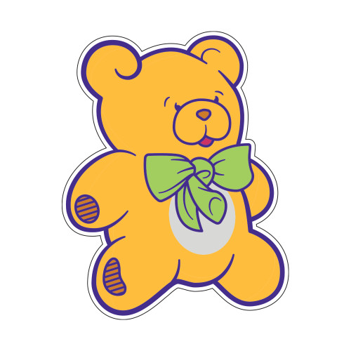  Small Decal - CDC Bear