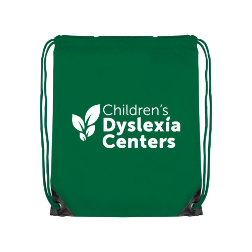  Kelly Green Drawstring Backpack - CDC Primary 1 Color