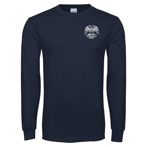  Navy Long Sleeve T-Shirt - Freemasons
