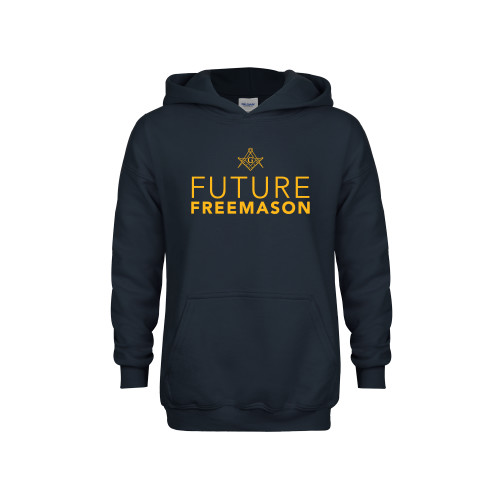  Youth Navy Fleece Hoodie - Future Freemason