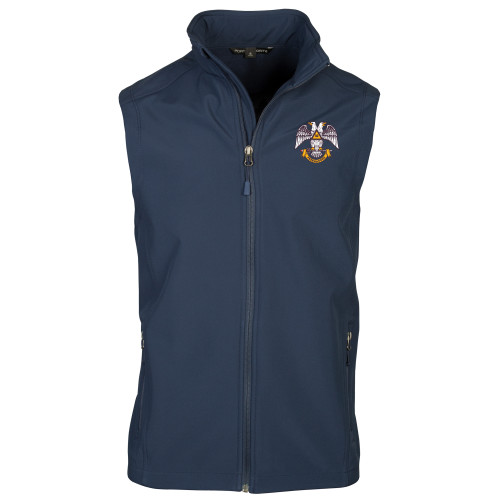  Navy Softshell Core Vest - Freemasons
