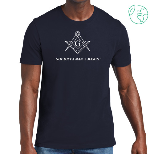  Allmade Navy Organic Cotton Tee - Not Just A Man A Mason