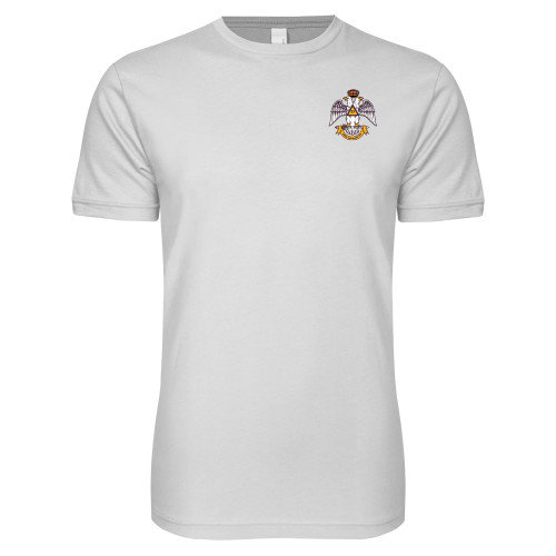  Next Level White SoftStyle T Shirt - Deus Meumque Jus