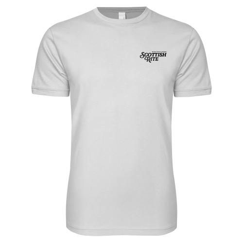  Next Level White SoftStyle T Shirt - Scottish Rite