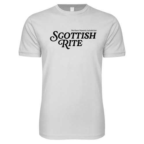  Next Level White SoftStyle T Shirt - Scottish Rite
