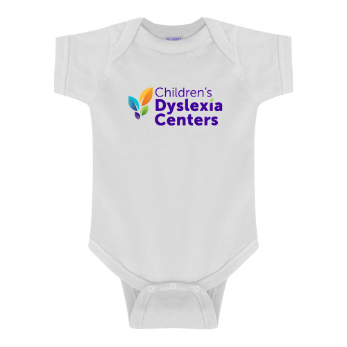  White Infant Onesie - CDC Primary Gradient