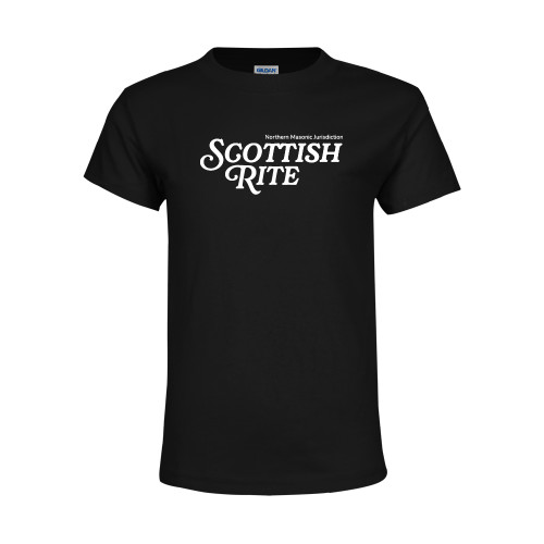  Youth Black T Shirt - Scottish Rite