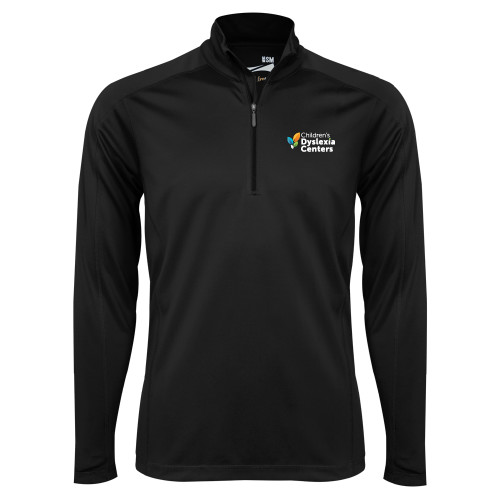  Syntrel Black Interlock 1/4 Zip - CDC Primary Gradient