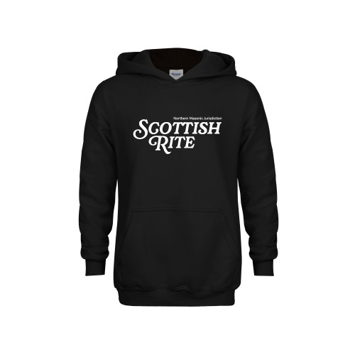  Youth Black Fleece Hoodie - Scottish Rite