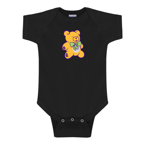  Black Infant Onesie - CDC Bear