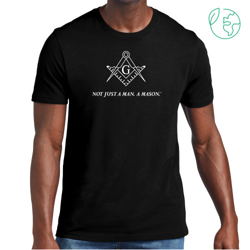  Allmade Black Organic Cotton Tee - Not Just A Man A Mason