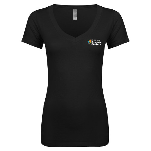  Next Level Womens Black Ideal V Tee - CDC Primary Gradient