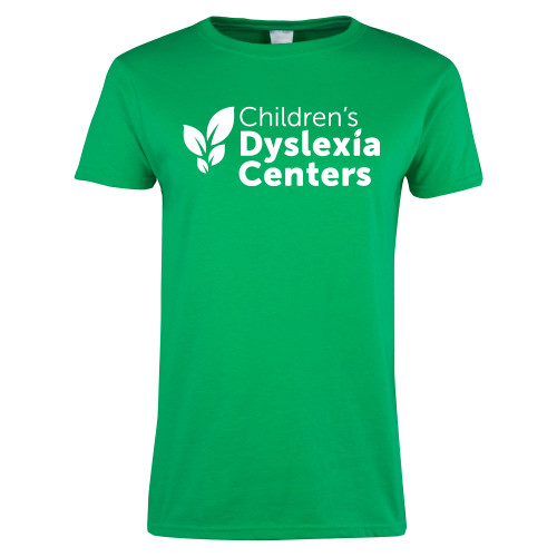  Womens Kelly Green Short Sleeve Tee - CDC Primary 1 Color
