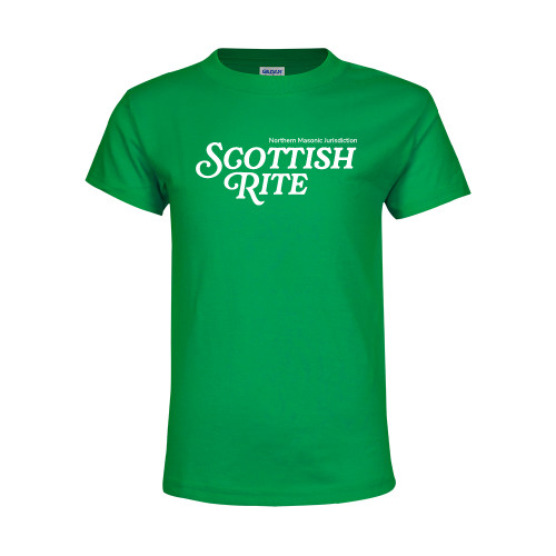  Youth Kelly Green T Shirt - Scottish Rite