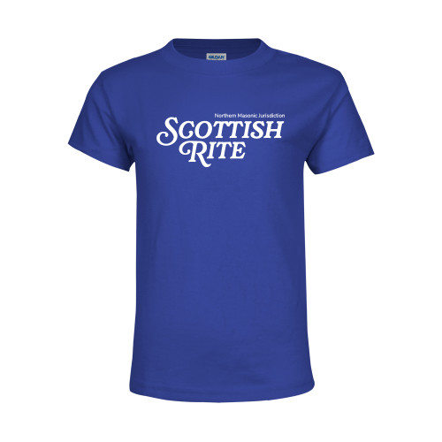  Youth Royal T Shirt - Scottish Rite