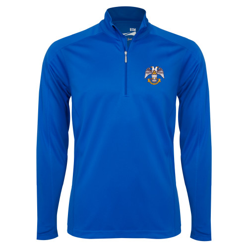  Syntrel Royal Interlock 1/4 Zip - Spes Mea In Deo Est