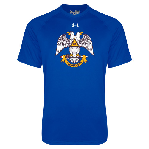  Under Armour Royal Tech Tee - Freemasons
