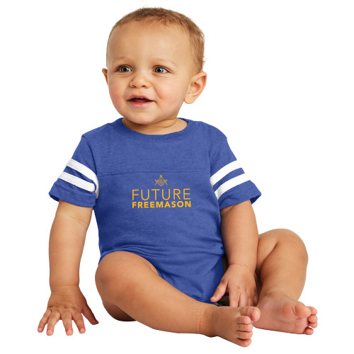  Vintage Royal Jersey Onesie - Future Freemason