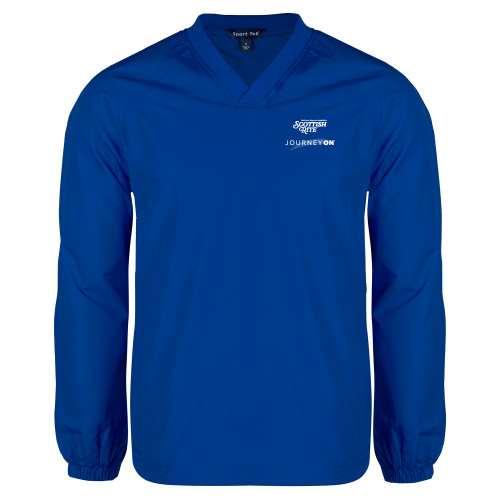  Royal V Neck Raglan Windshirt - Scottish Rite - Journey On Vertical