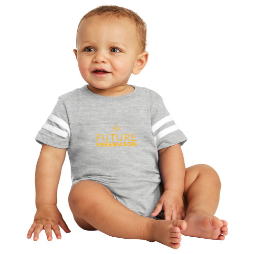  Vintage Heather Jersey Onesie - Future Freemason