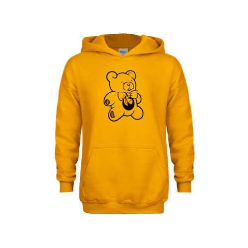  Youth Gold Fleece Hoodie - CDC Bear