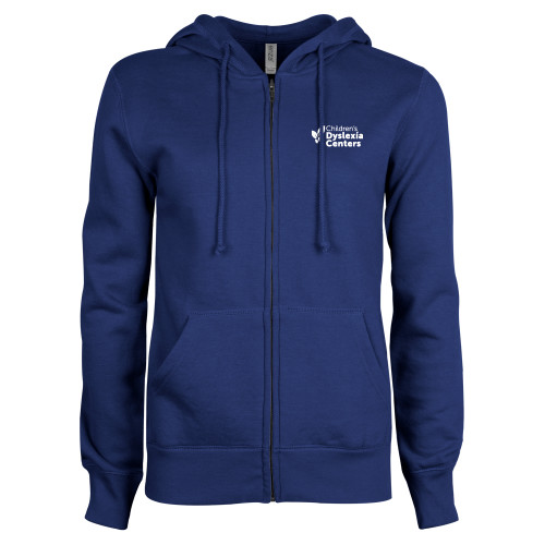  ENZA Womens Royal Fleece Full Zip Hoodie - CDC Primary 1 Color