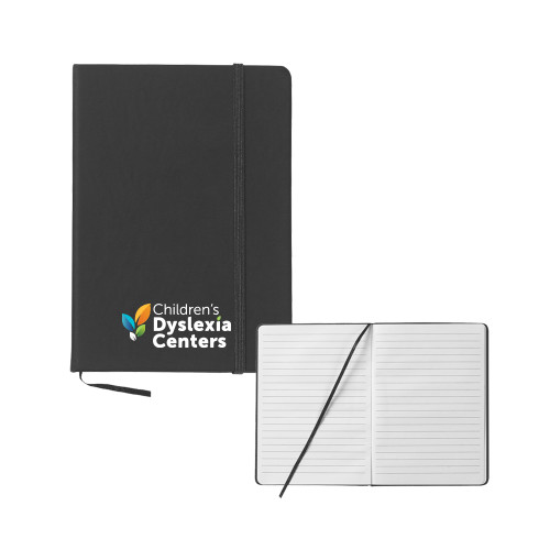  5x7 Black Hard Cover Journal - CDC Primary Gradient