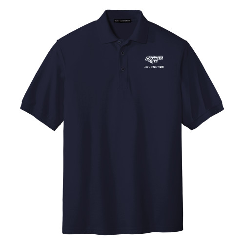  Navy Silk Touch Polo - Scottish Rite - Journey On Vertical