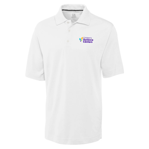  C&B White Advantage TriBlend Pique Polo - CDC Primary