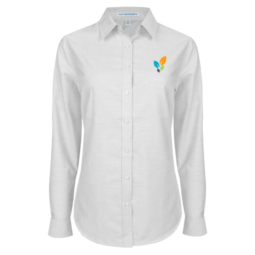  Womens White Oxford Shirt - Scottish Rite