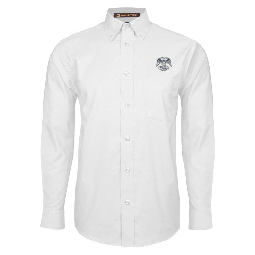  White Oxford Long Sleeve Shirt - Freemasons