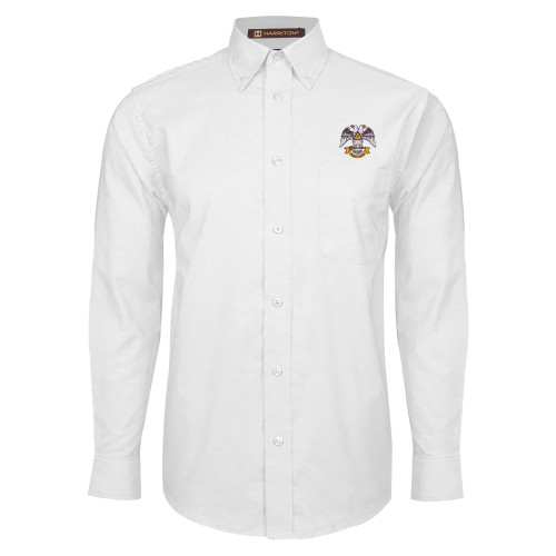  White Oxford Long Sleeve Shirt - Freemasons