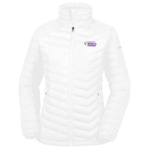  Columbia Womens White Powder Lite Jacket - CDC Primary