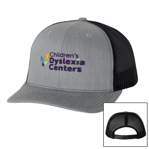  Richardson Heather Grey/Black Trucker Hat - CDC Primary