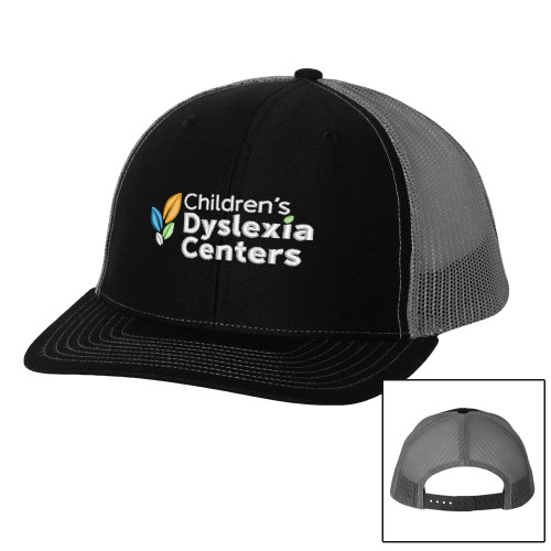  Richardson Black/Charcoal Trucker Hat - CDC Primary
